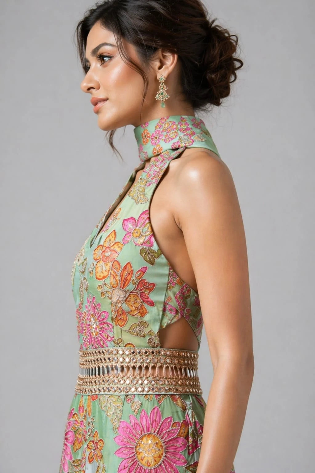 floral pista jumpsuit
