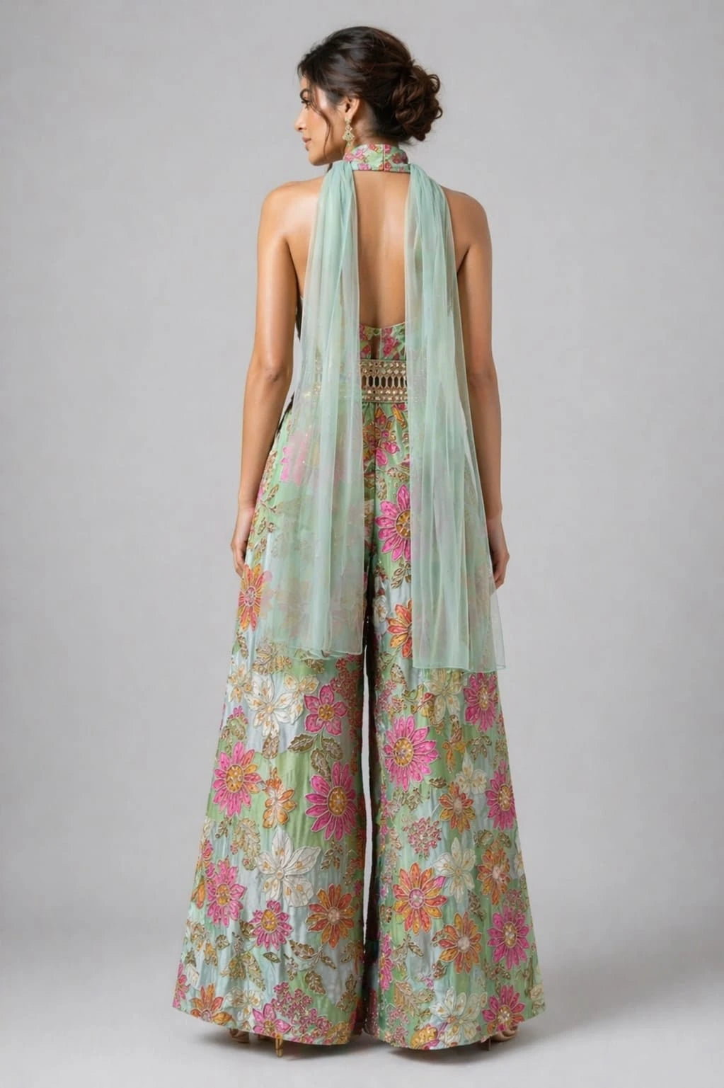 floral pista jumpsuit