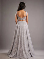 mouse shimmer lehenga