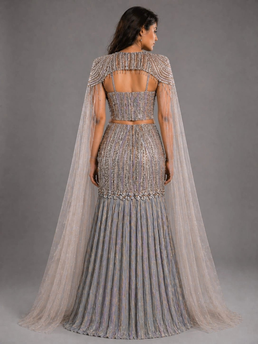 mauve gown