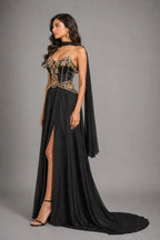 black western dress