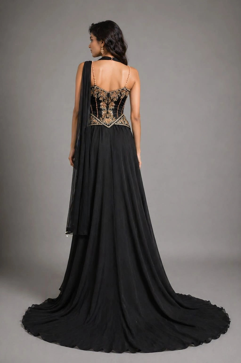 black western dress