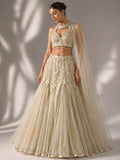 gold lehenga outfit