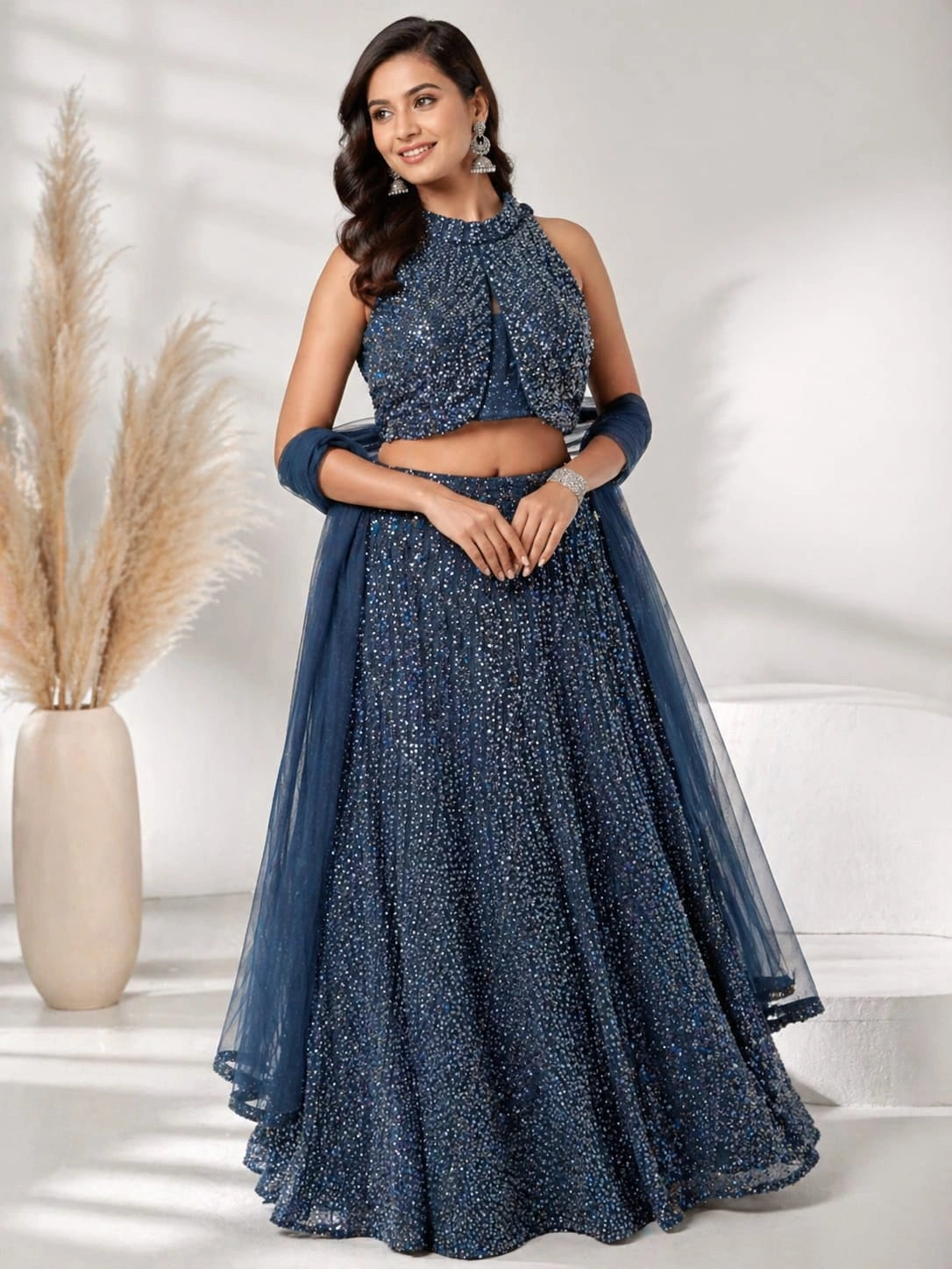 peacock lehenga