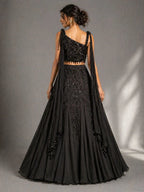 lehenga black 