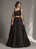 lehenga black 