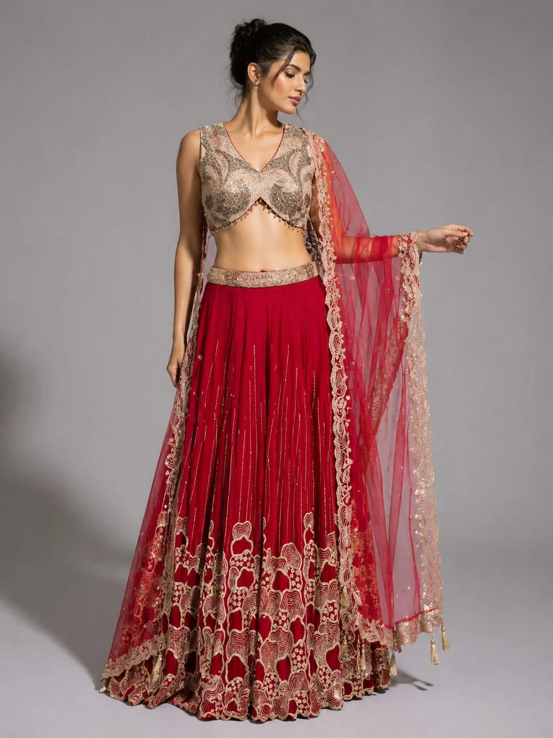 rani lehenga style