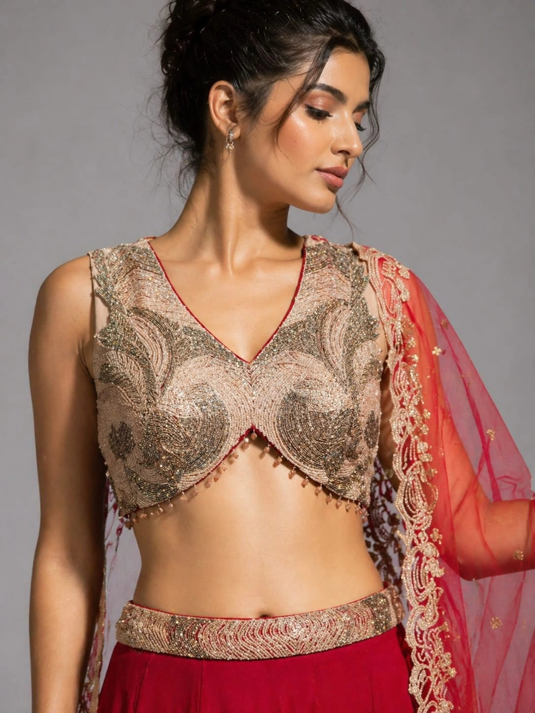 rani lehenga style