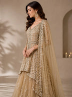grey indo western