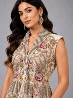 ivory indo western