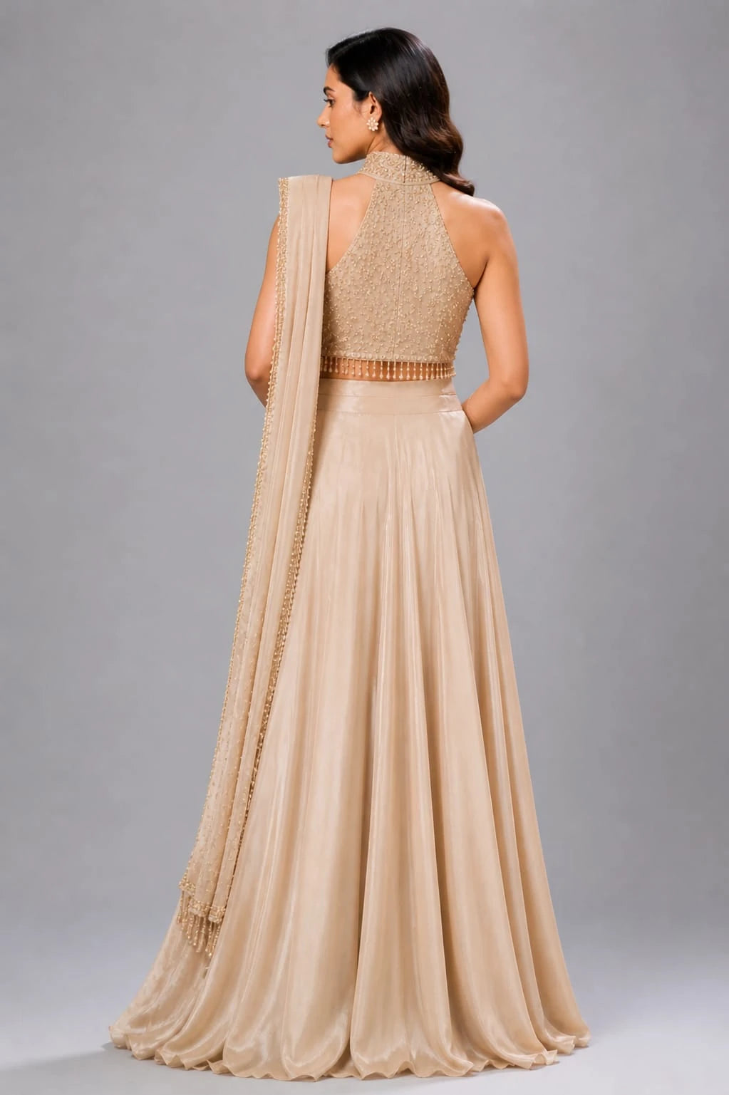 sharara suit gold