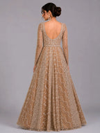 gold festive gown