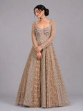 gold festive gown