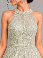 pista green gown