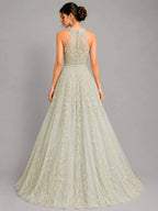 pista green gown