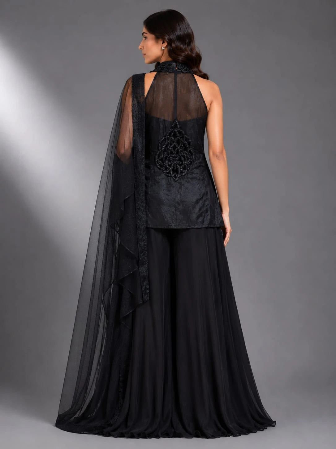 black ethnic outfit