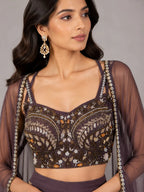 mouse flared sharara pants