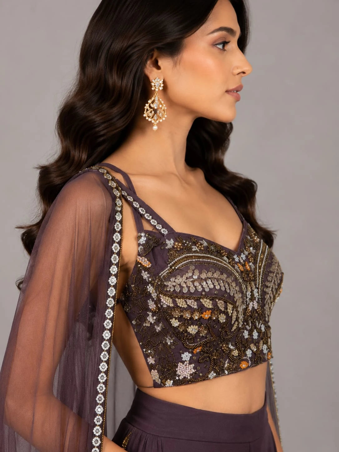 mouse flared sharara pants
