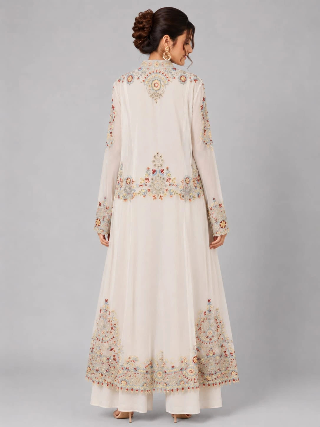 ivory palazzo set