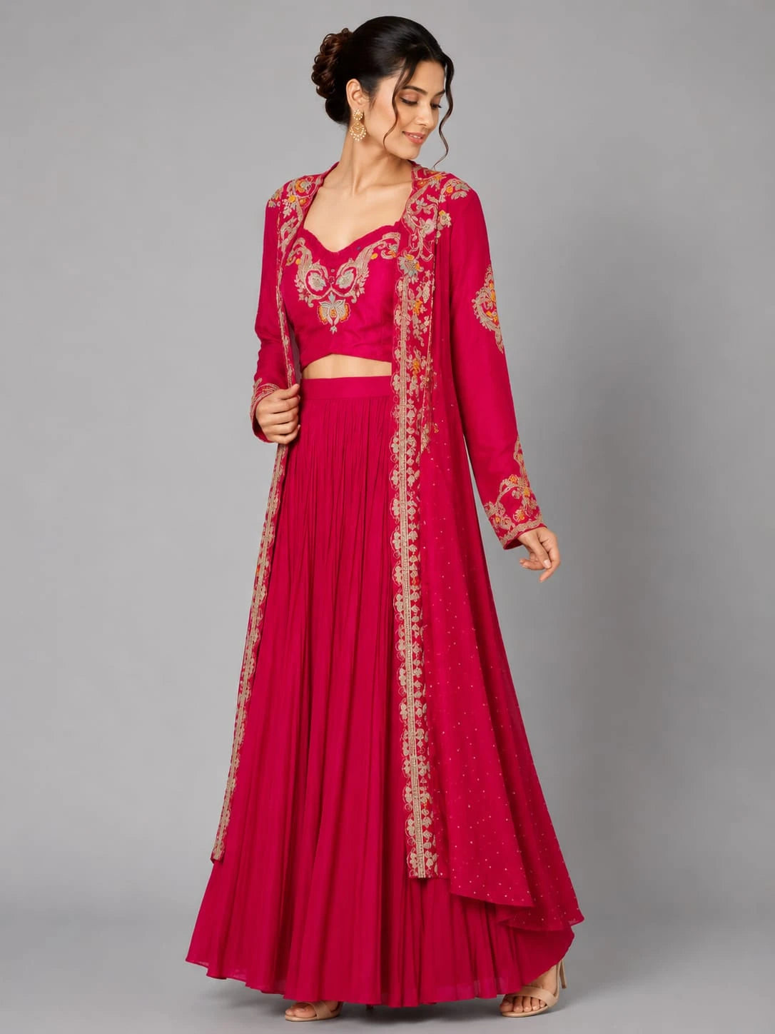 rani pink palazzo set