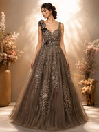 copper gown for women