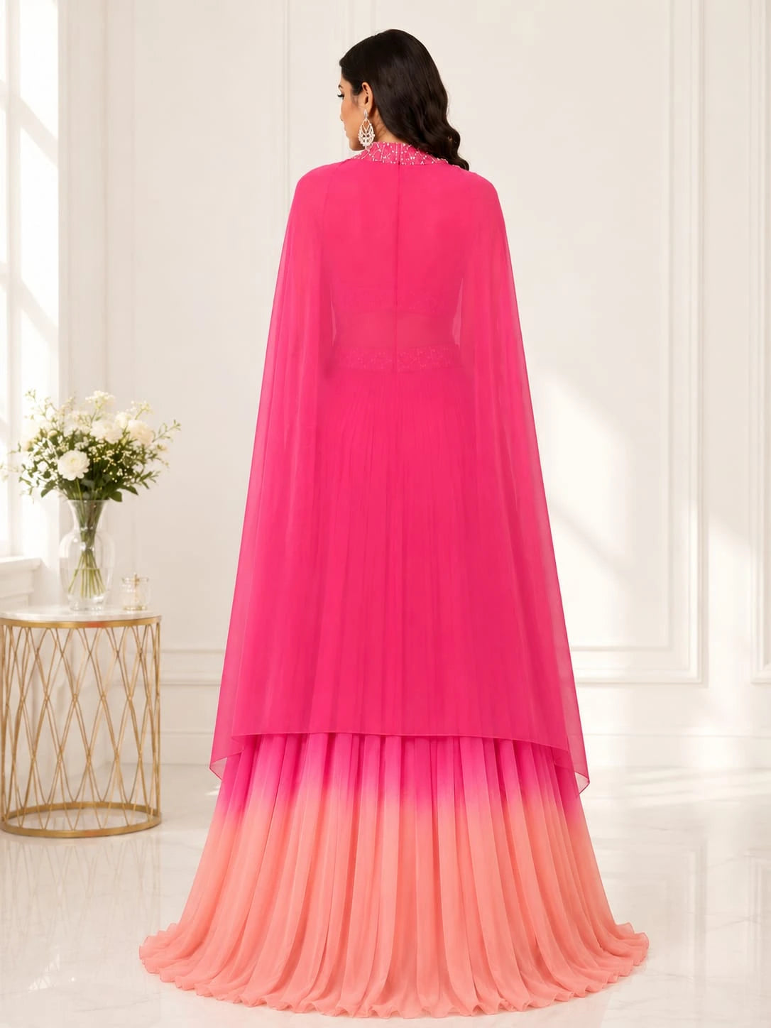 hot pink lehenga
