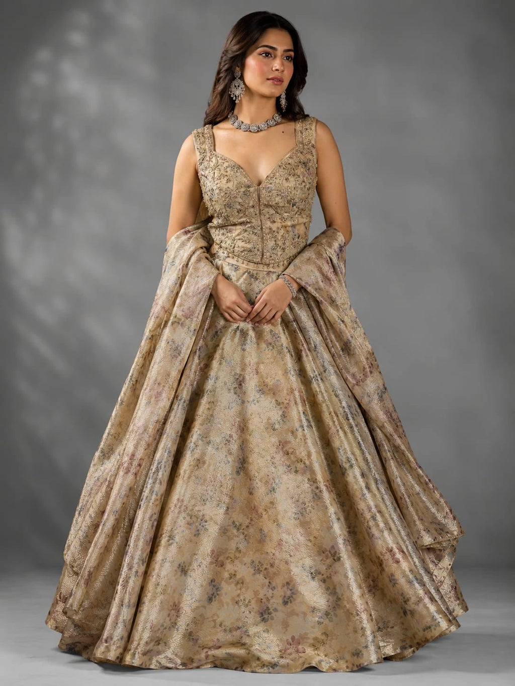 lemon lehenga