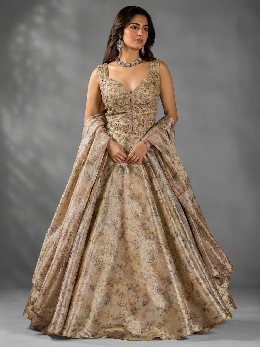 lemon lehenga