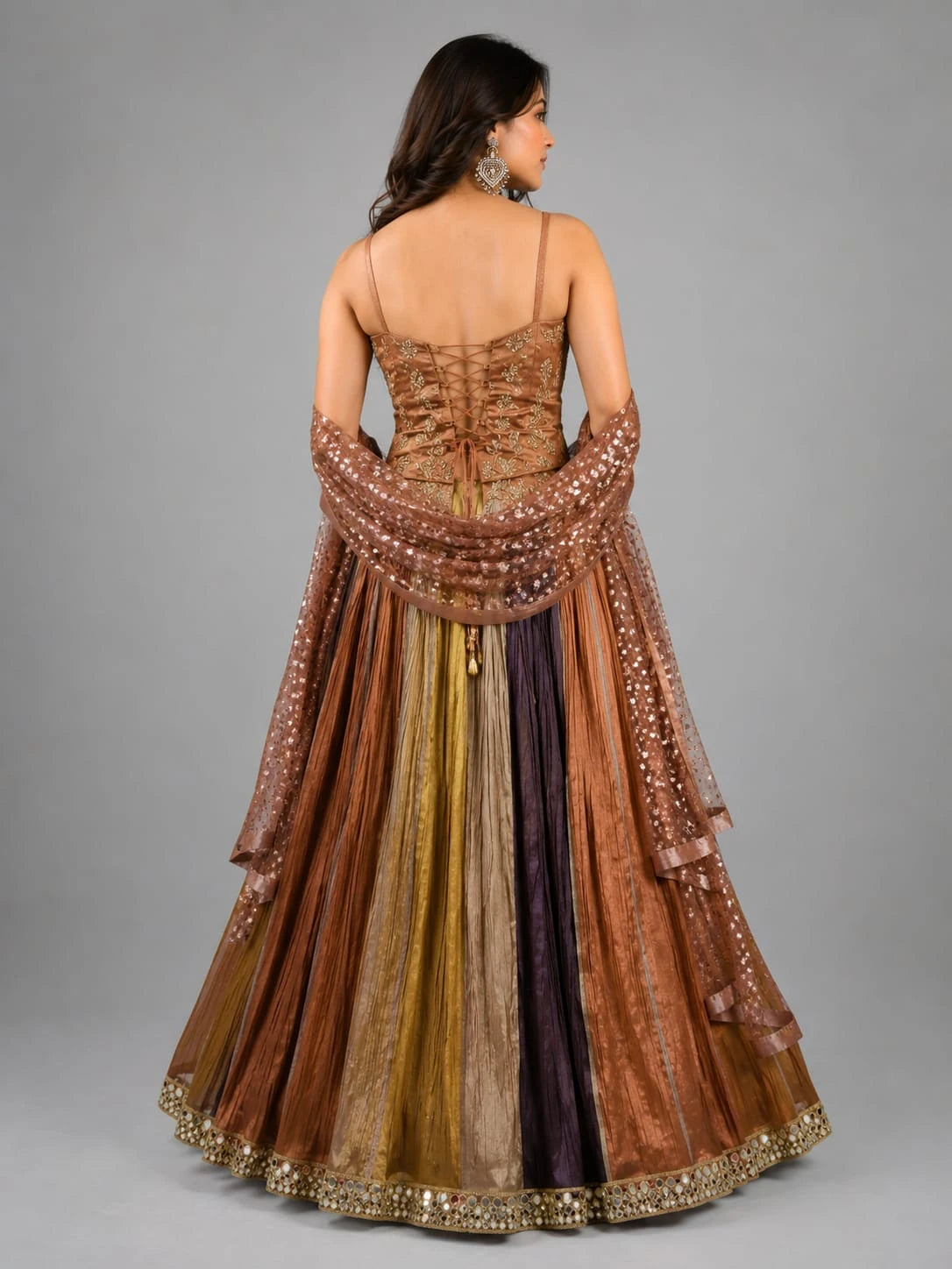 multi color lehenga