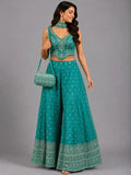 rama green sharara set