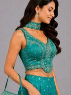rama green sharara set