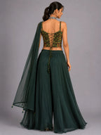 emerald green sharara