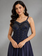 Navy blue one piece