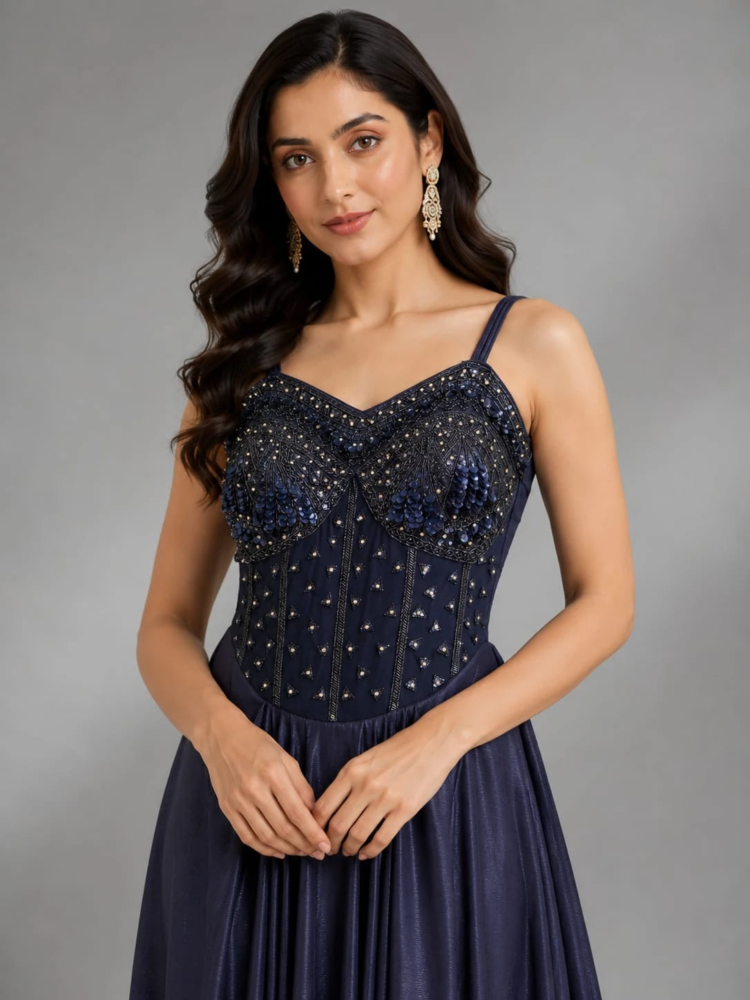Navy blue one piece