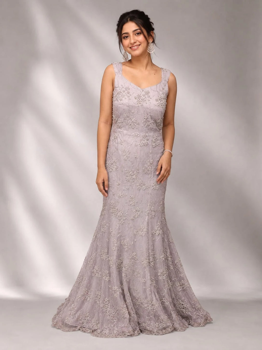 Lilac western dress