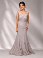 Lilac western dress