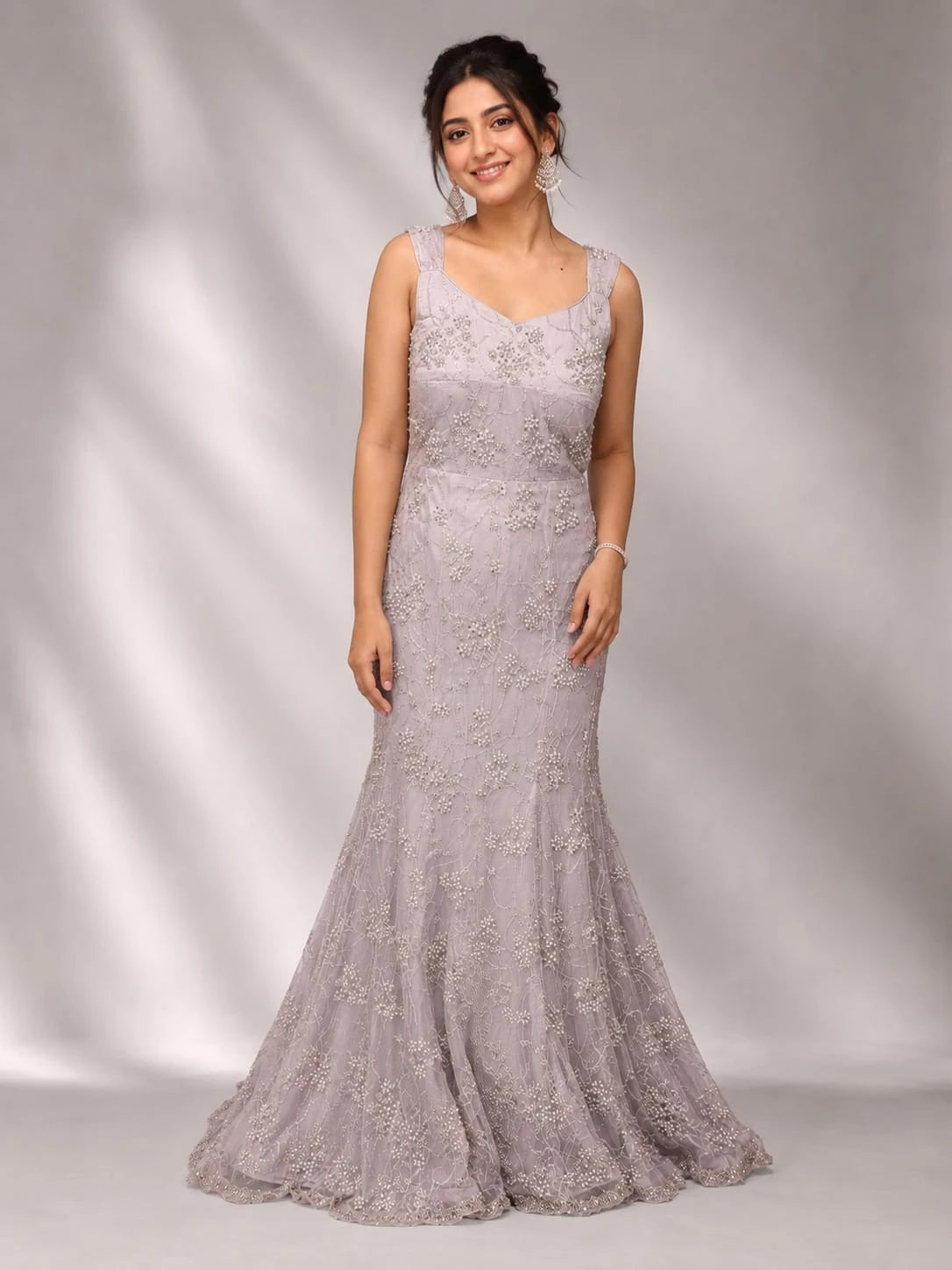 Lilac western dress