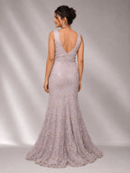 Lilac western dress