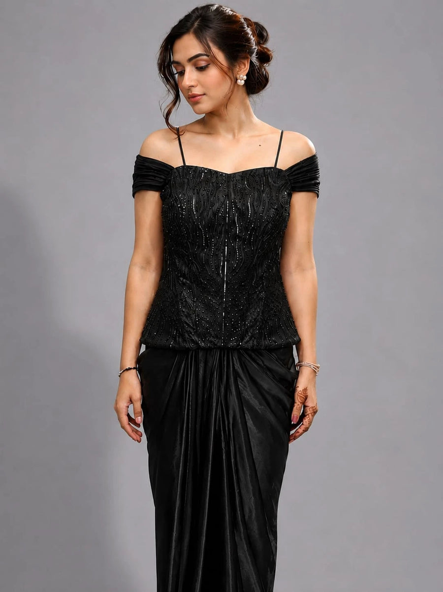 black western dress