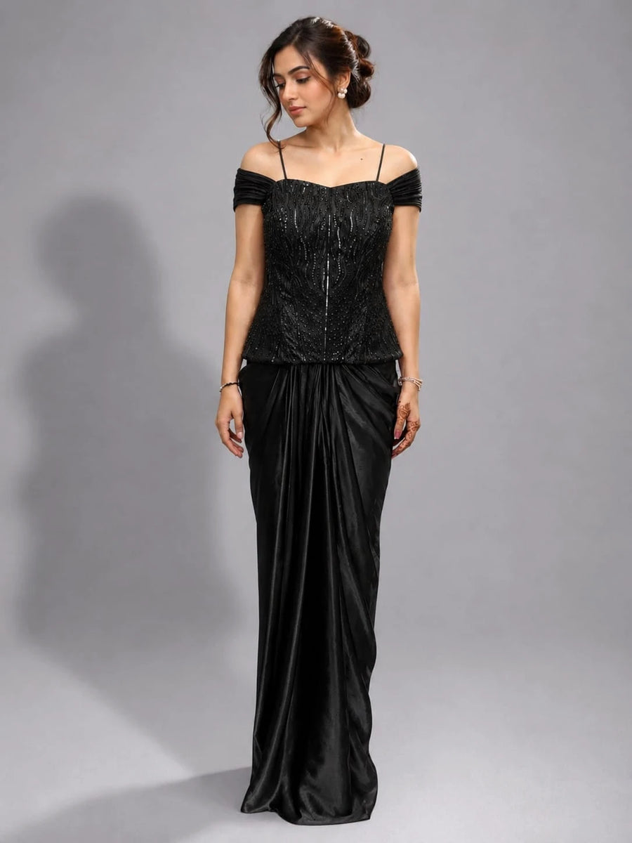 black western dress