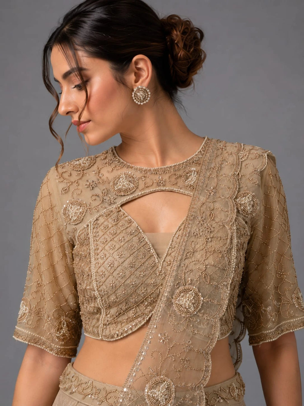 mouse color lehenga