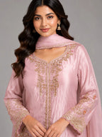 lavender ethnic outfit