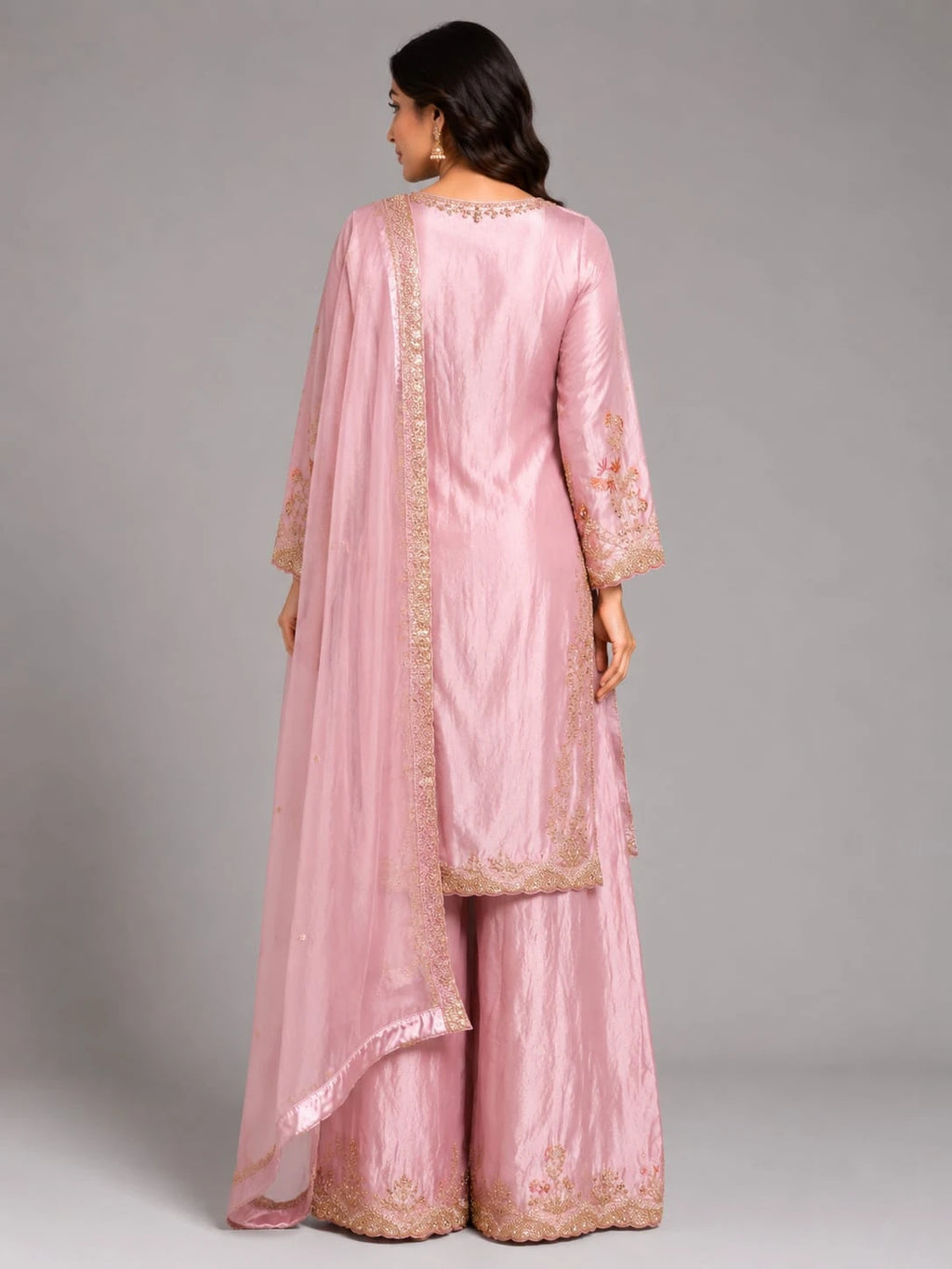 lavender ethnic outfit