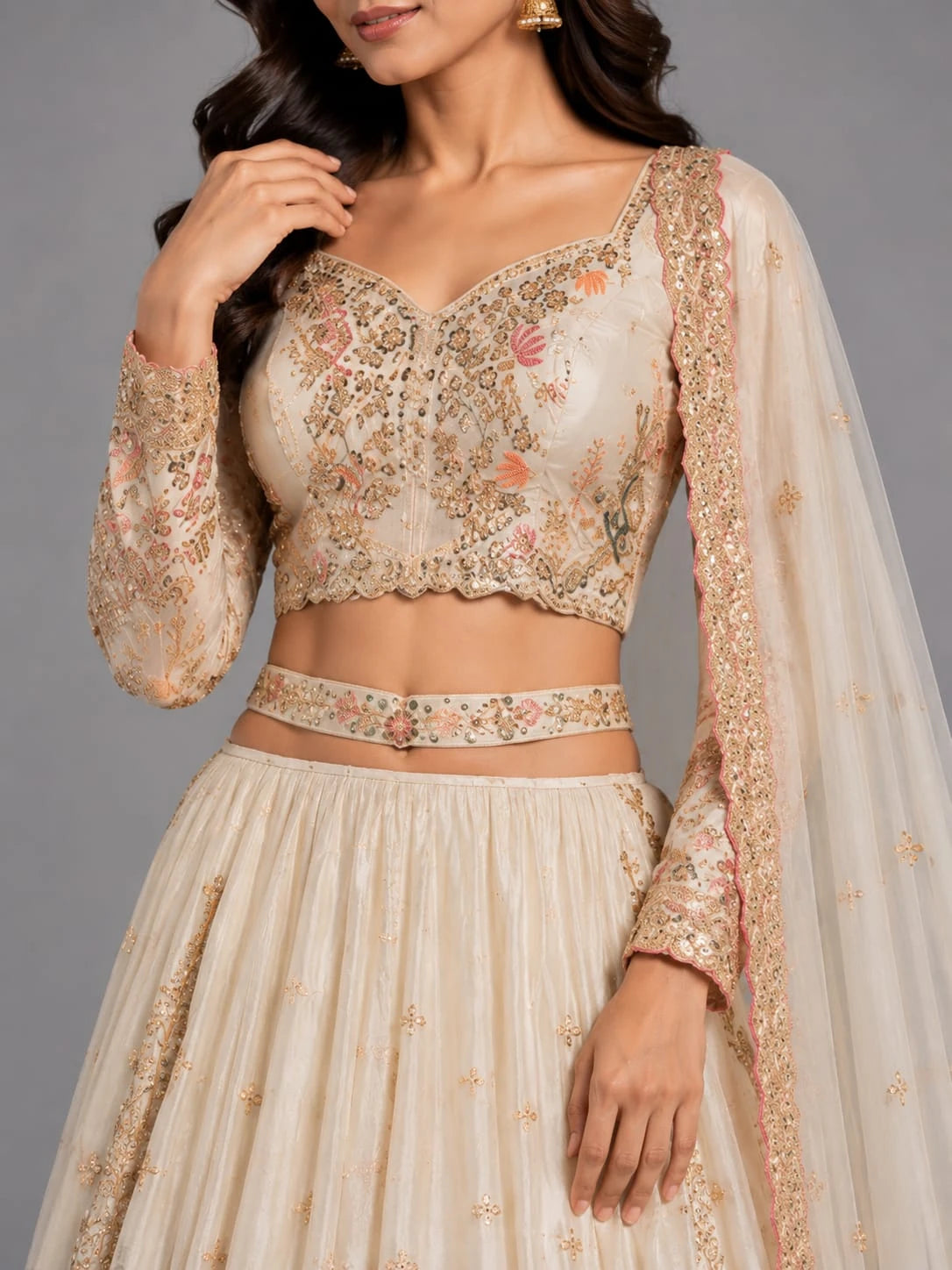 ivory ethnic wear