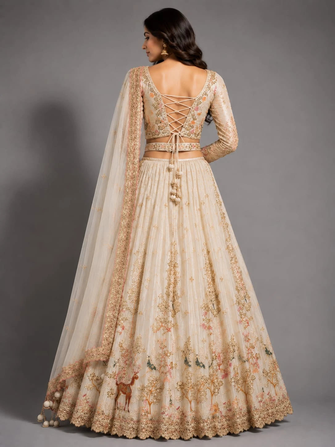 ivory ethnic wear