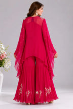 Rani Pink Sharara Set