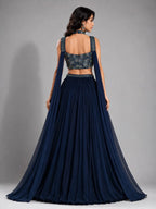 Rama Blue Lehenga