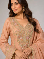 Blush Pink Sharara Set