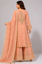 Blush Pink Sharara Set
