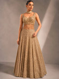 Golden Wedding Outfit
